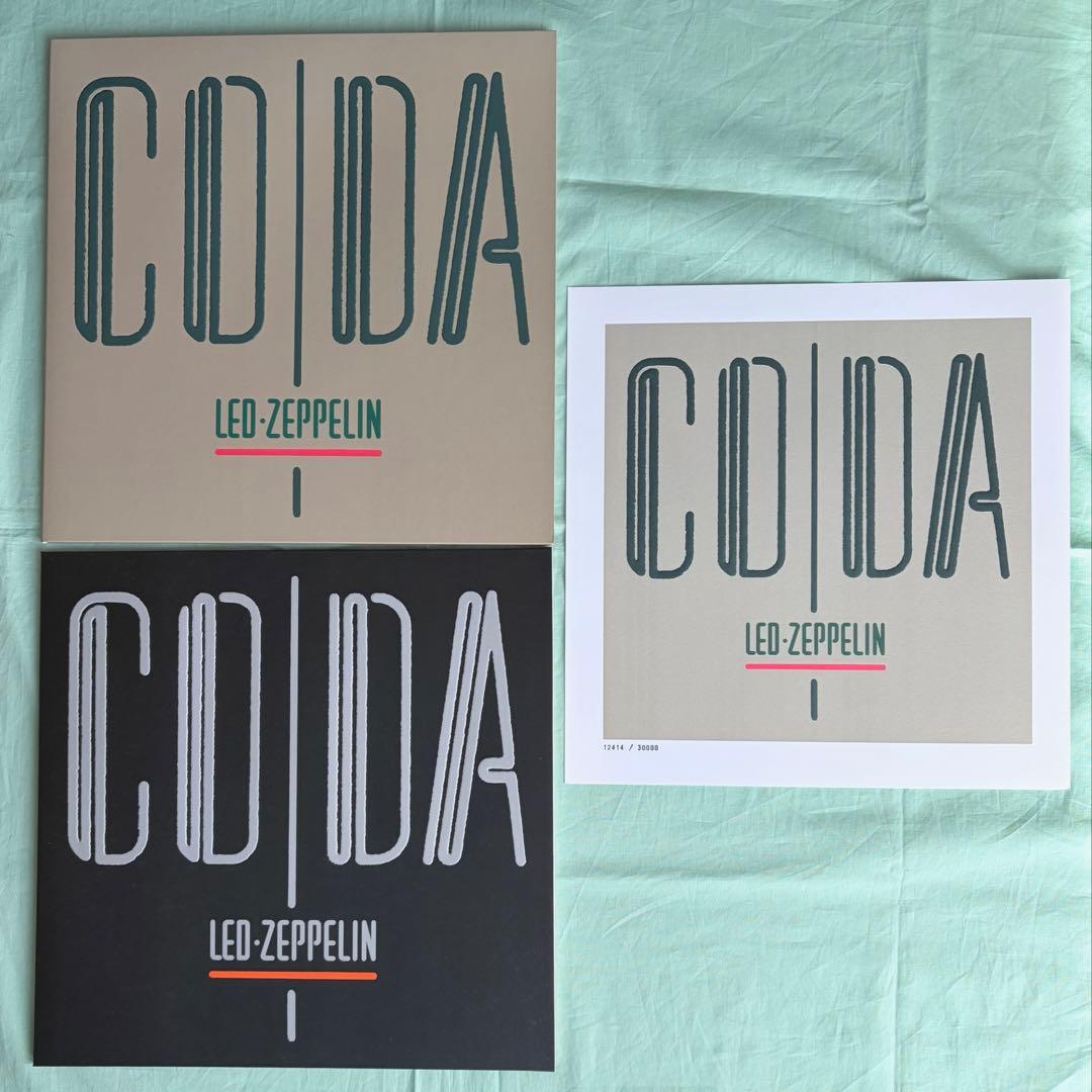 【限定ボックスEU盤3LP/3CD】レッド・ツェッペリ　 コーダ