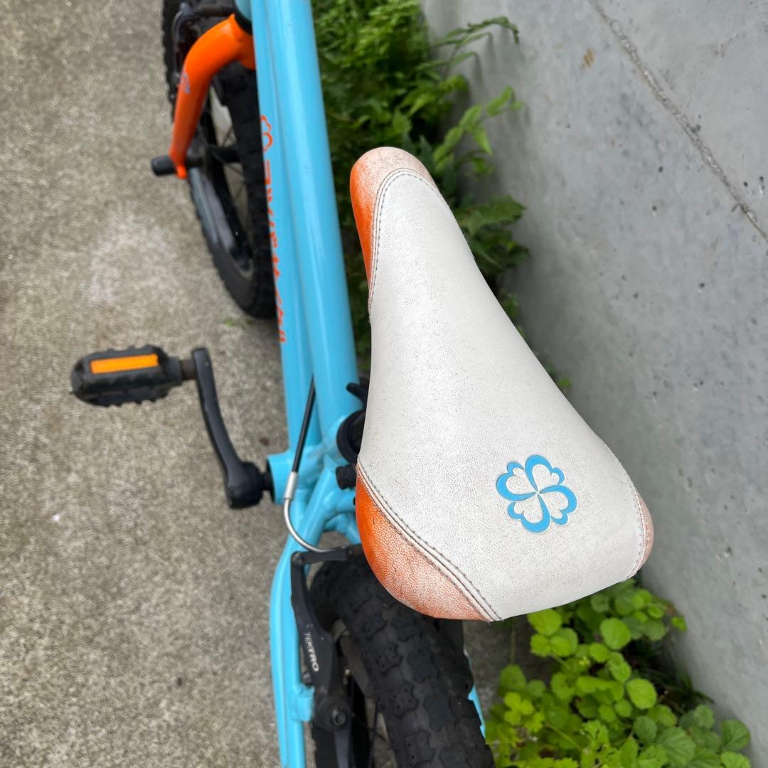 ヨツバサイクル　14インチ　ラムネブルー　東京多摩地区より