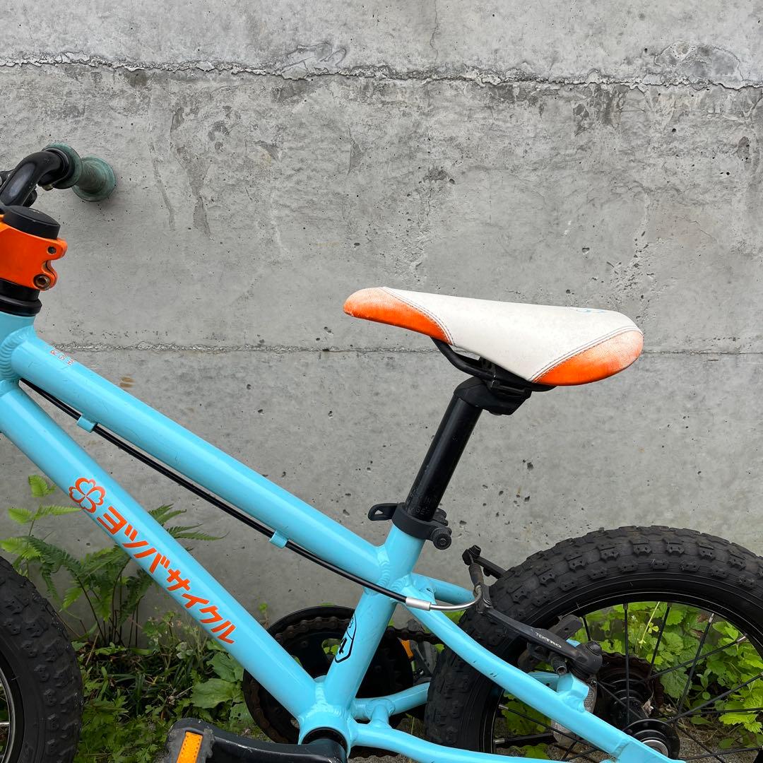 ヨツバサイクル　14インチ　ラムネブルー　東京多摩地区より