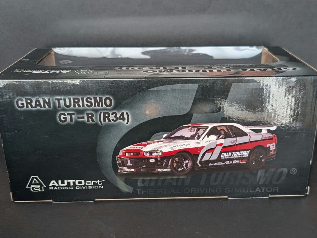 オートアート 1/18 SKYLINE GT-R R34 グランツーリスモVer