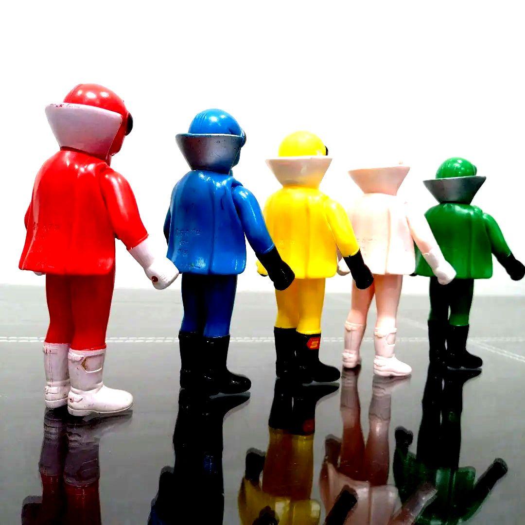 ★☆★当時物美品　ポピー　ゴレンジャー　フィギュア5体セット★☆★