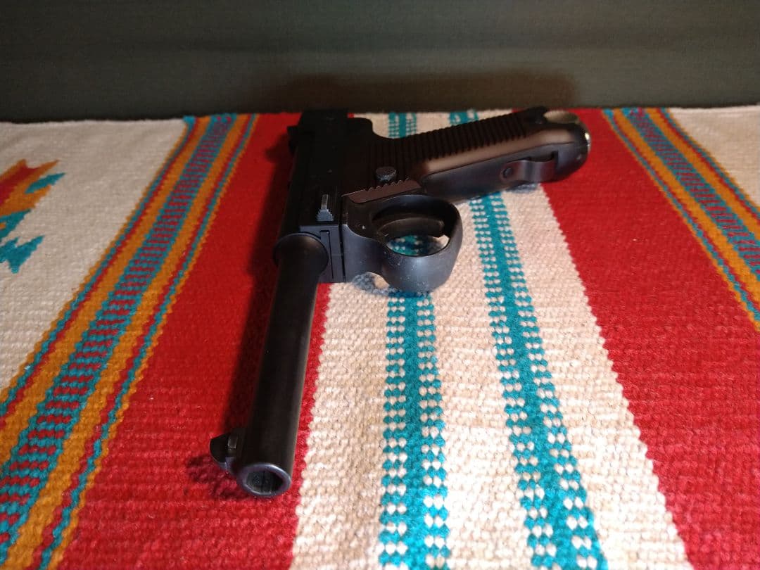 快調美品！マルシン　南部十四年式後期型　ガスブロ　HW樹脂ビンテージ仕様！箱無し