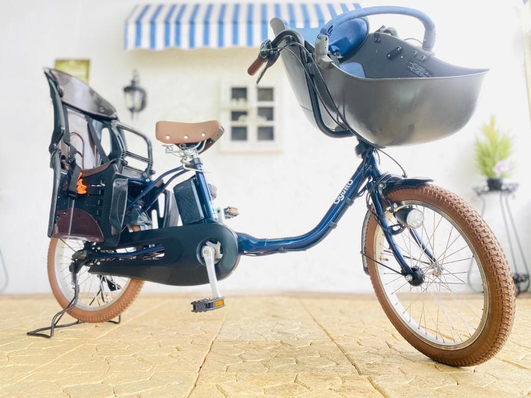 送料無【１年保証】DX 新品部品 整備士 子供乗せ１６Ah　クルーム電動自転車