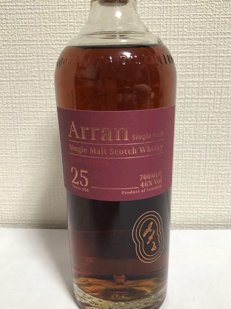 【@さま専用】アラン Arran モルト 25年 46% ウイスキー イギリス