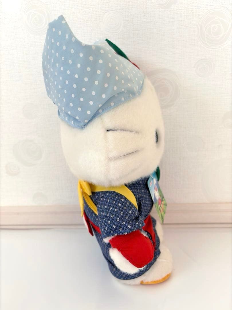 【激レア・タグ付き】ハローキティ 静岡限定 2001年 茶摘み ご当地キティ