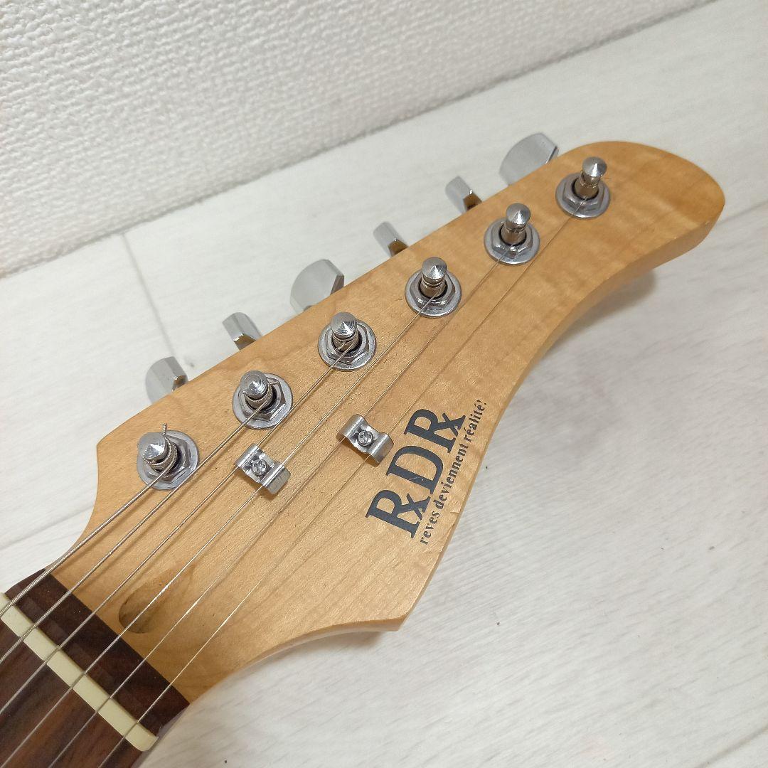 RDR ストラトキャスター フレイム杢目 ブラック