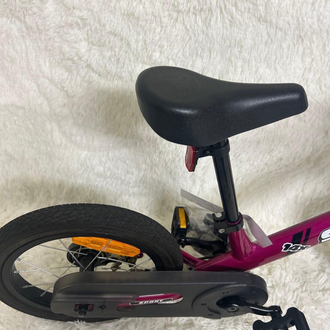 極美品 ストライダー STRIDER 14X フューシャピンク バランスバイク