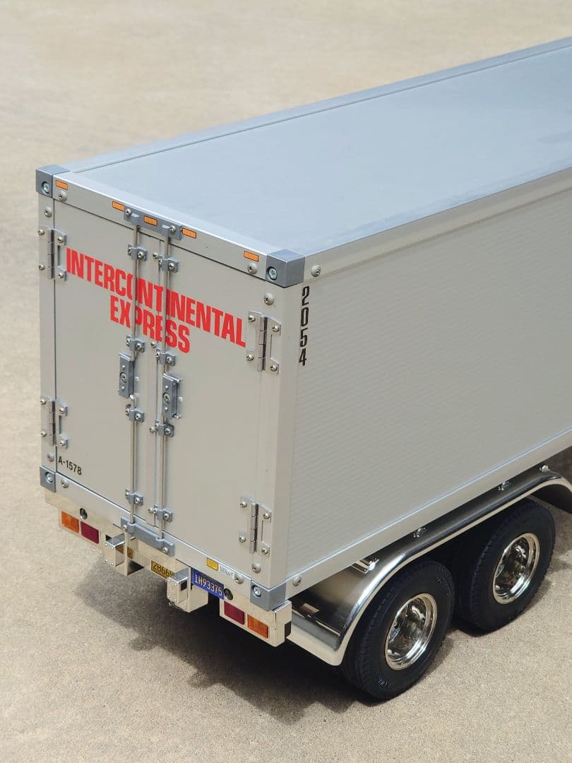 タミヤ トレーラートラック用 パネルバン セミトレーラー 美品