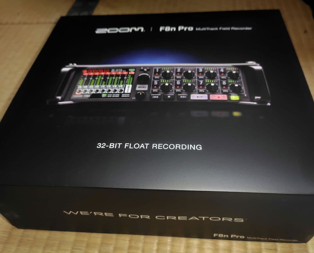 F8n Pro zoom フィールドレコーダー