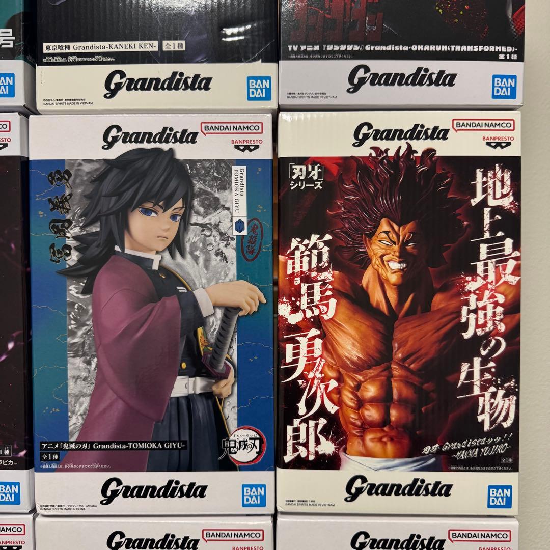 鬼滅／キングダム／H×H 他人気作品 Grandista フィギュア12体セット