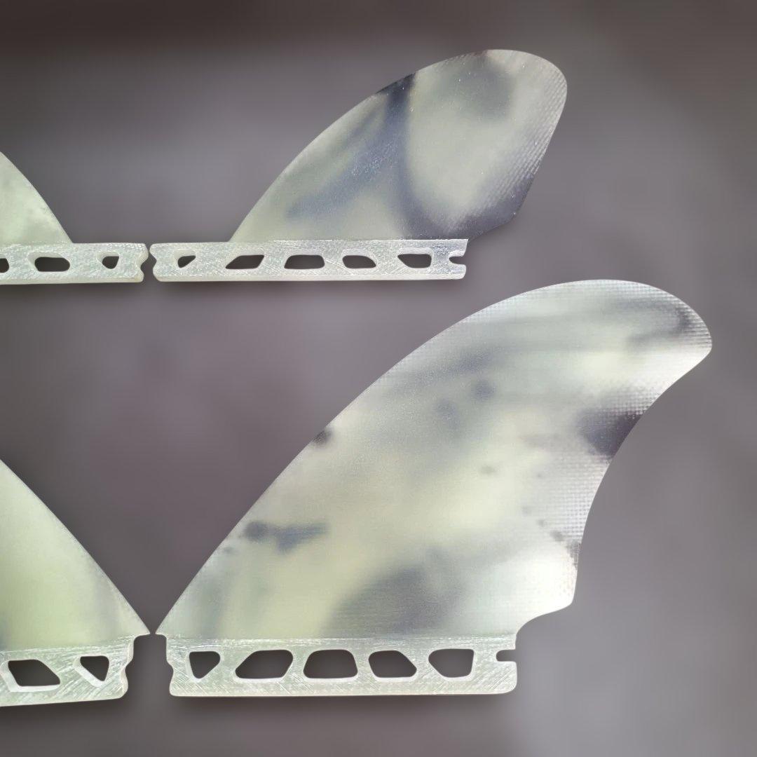 フューチャーフィン対応　アートグラス仕様　クワッドフィン