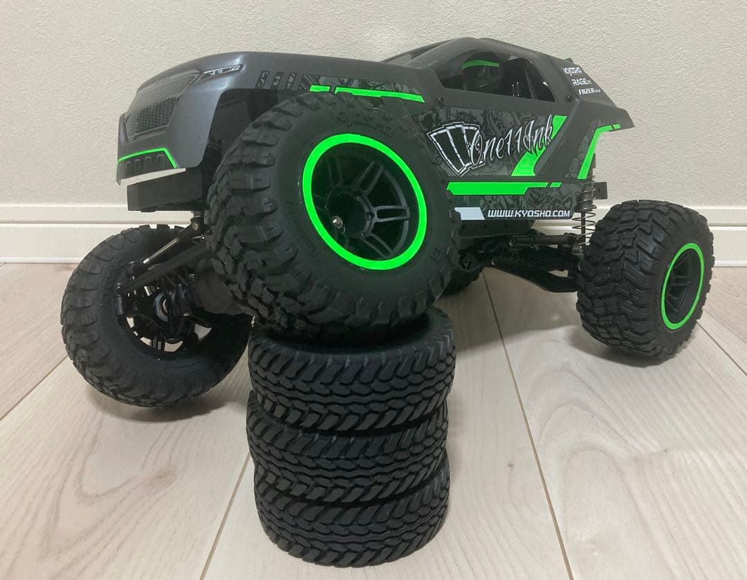 タミヤ CC-02 京商レイジ2.0ボディ仕様 メカ付RTR ロッククローラー