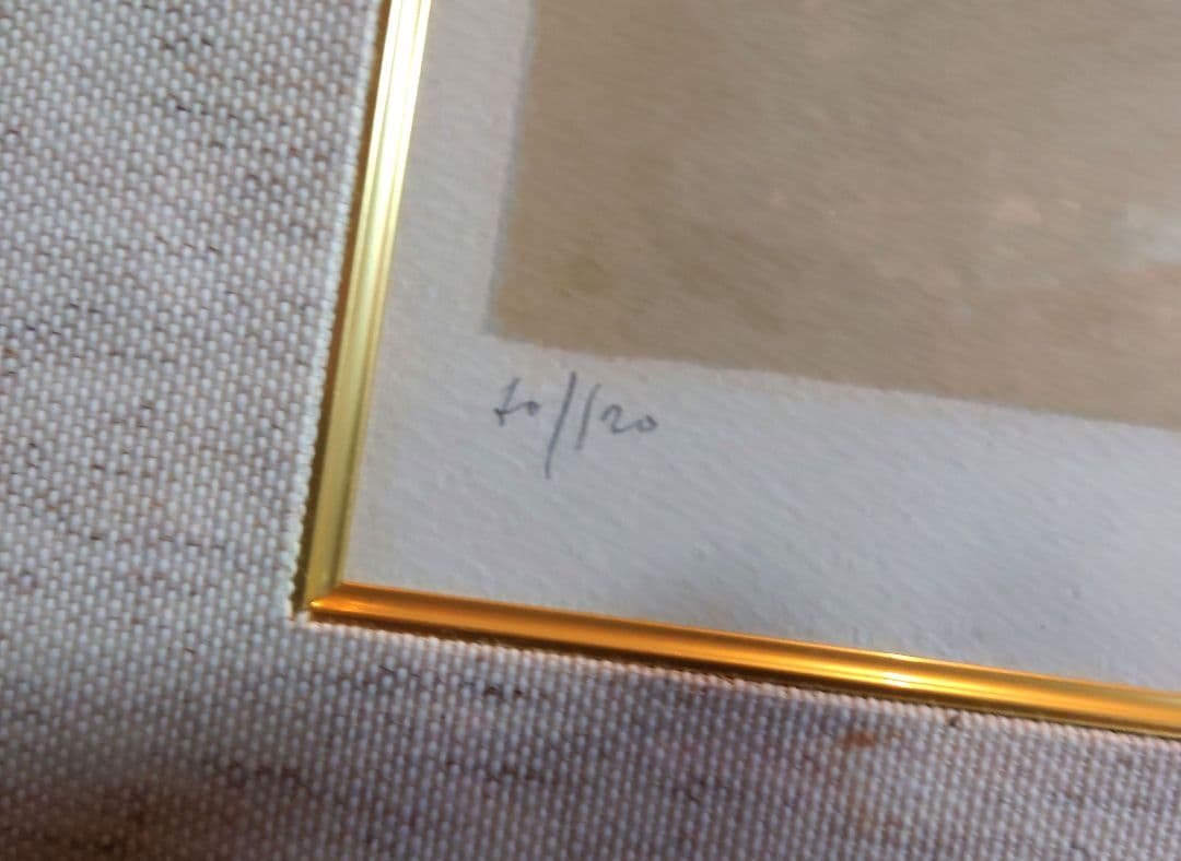 ジャン・ジャンセン タイトル/年代不明 リトグラフ