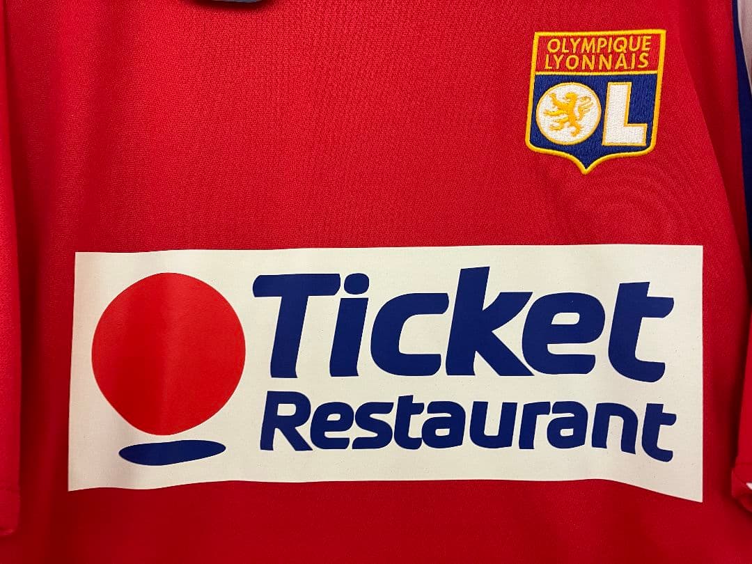 06-07 オリンピック・リヨン　ジュニーニョ　アンブロオフィシャルユニフォーム