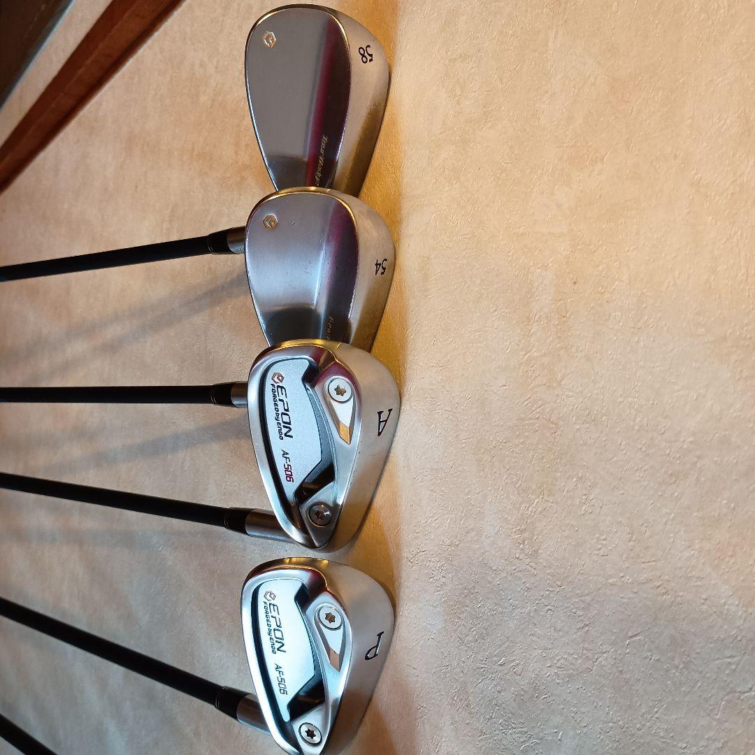 Epon AF-506アイアン、ウェッジ9本セットトラビル105Ｓ