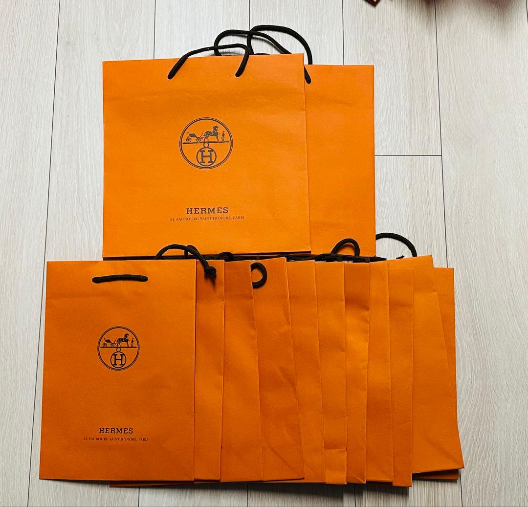 エルメス⭐︎紙袋42枚+箱4個 まとめ売り
