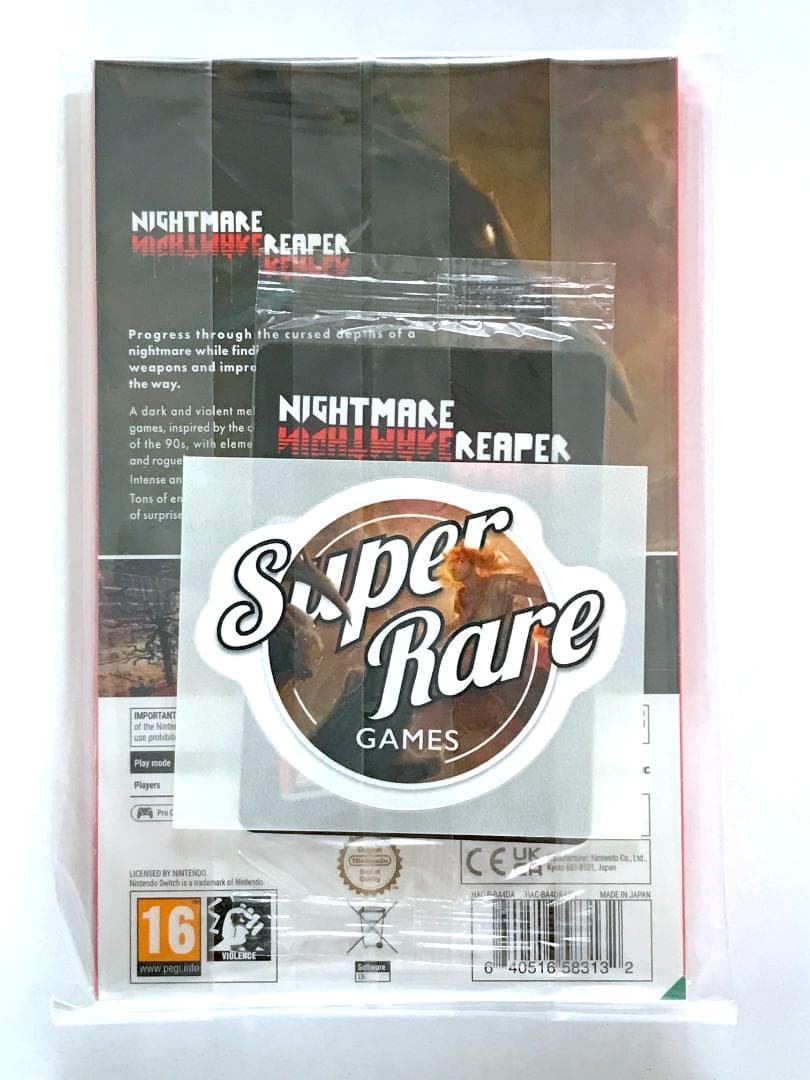 Nightmare Reaper 新品未開封 switch ナイトメアリーパー
