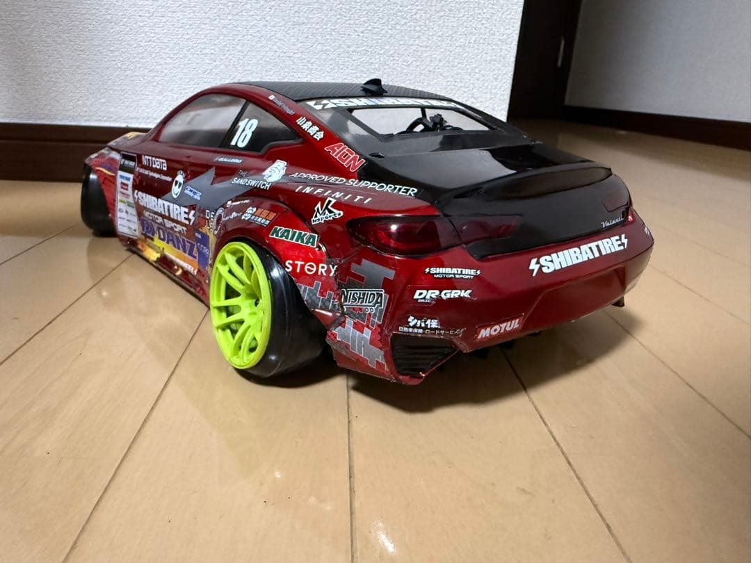 ラジコンボディ　シバタ　R31HOUSE インフィニティQ60