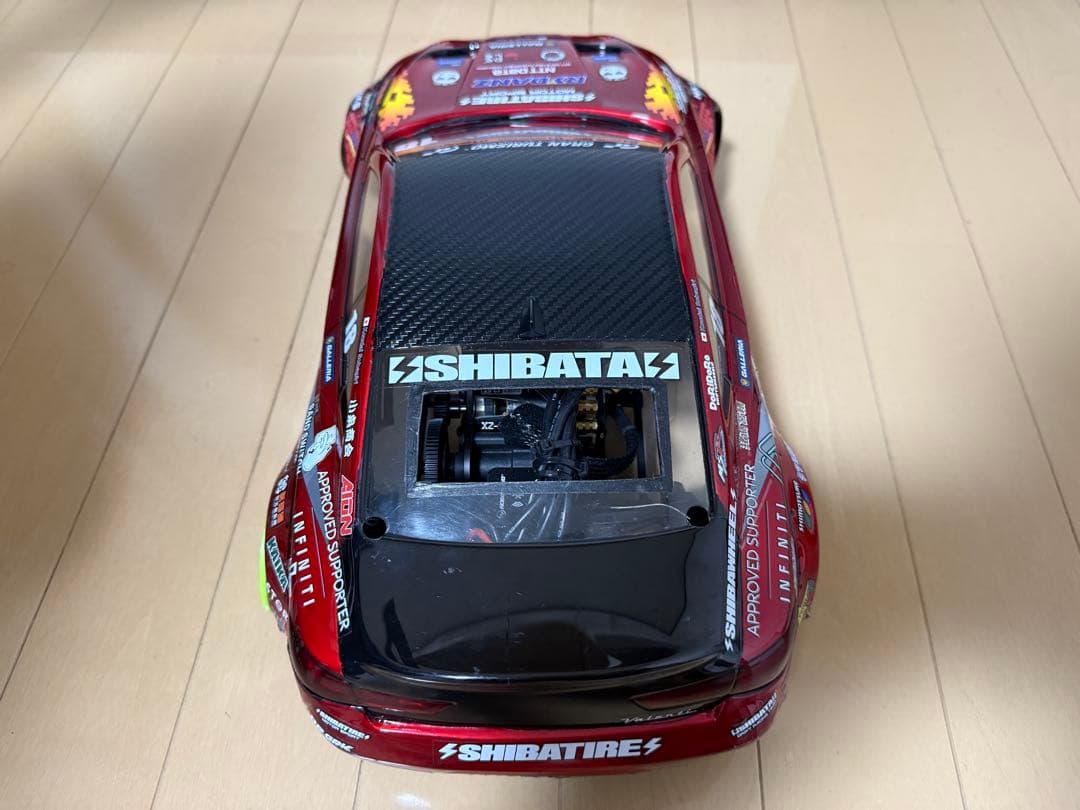 ラジコンボディ　シバタ　R31HOUSE インフィニティQ60