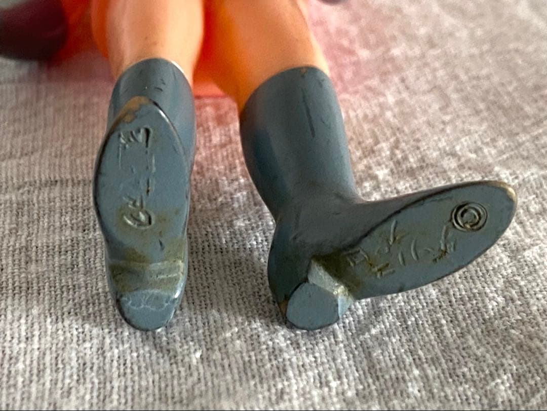 新造人間キャシャーン★上月ルナ ソフビ当時物 ★ブルマァク タツノコプロ