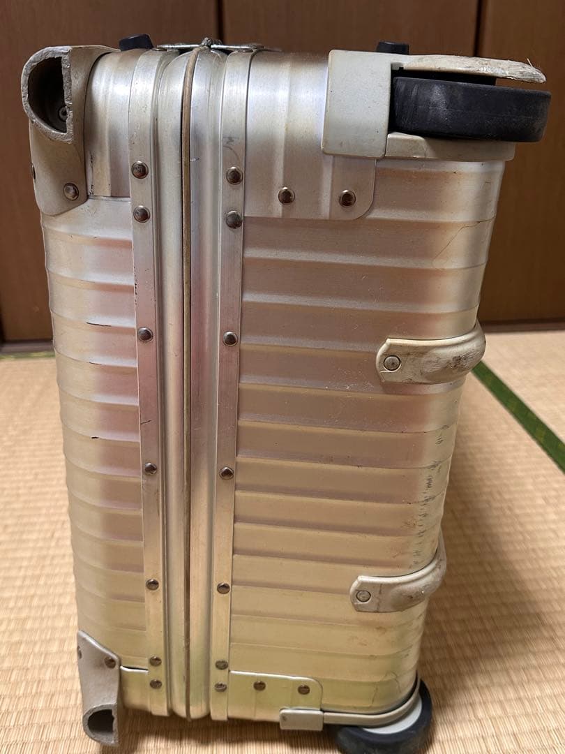 RIMOWA TOPAS 青ロゴ ドイツ製 2輪 アルミ