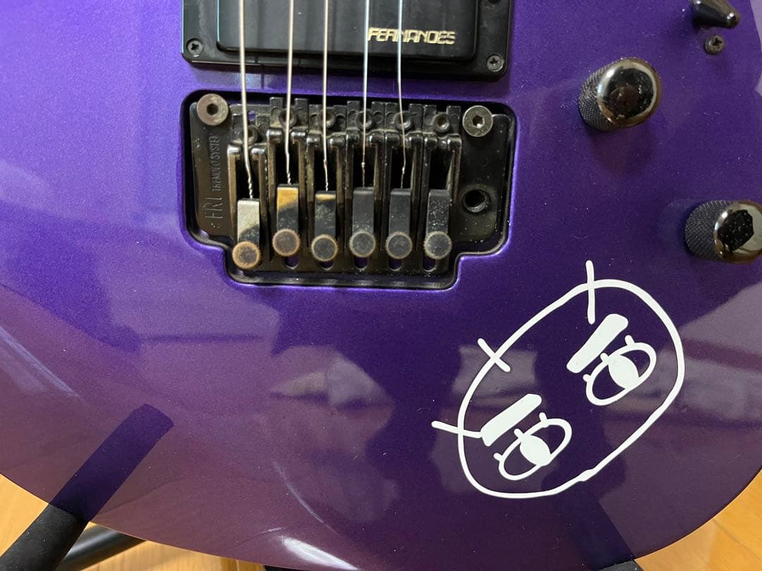 FERNANDES FR-55 purple エレキギター