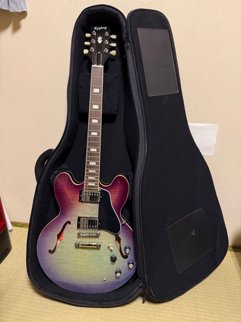 Epiphone ES-335 Blueberry Burst　エレキギター