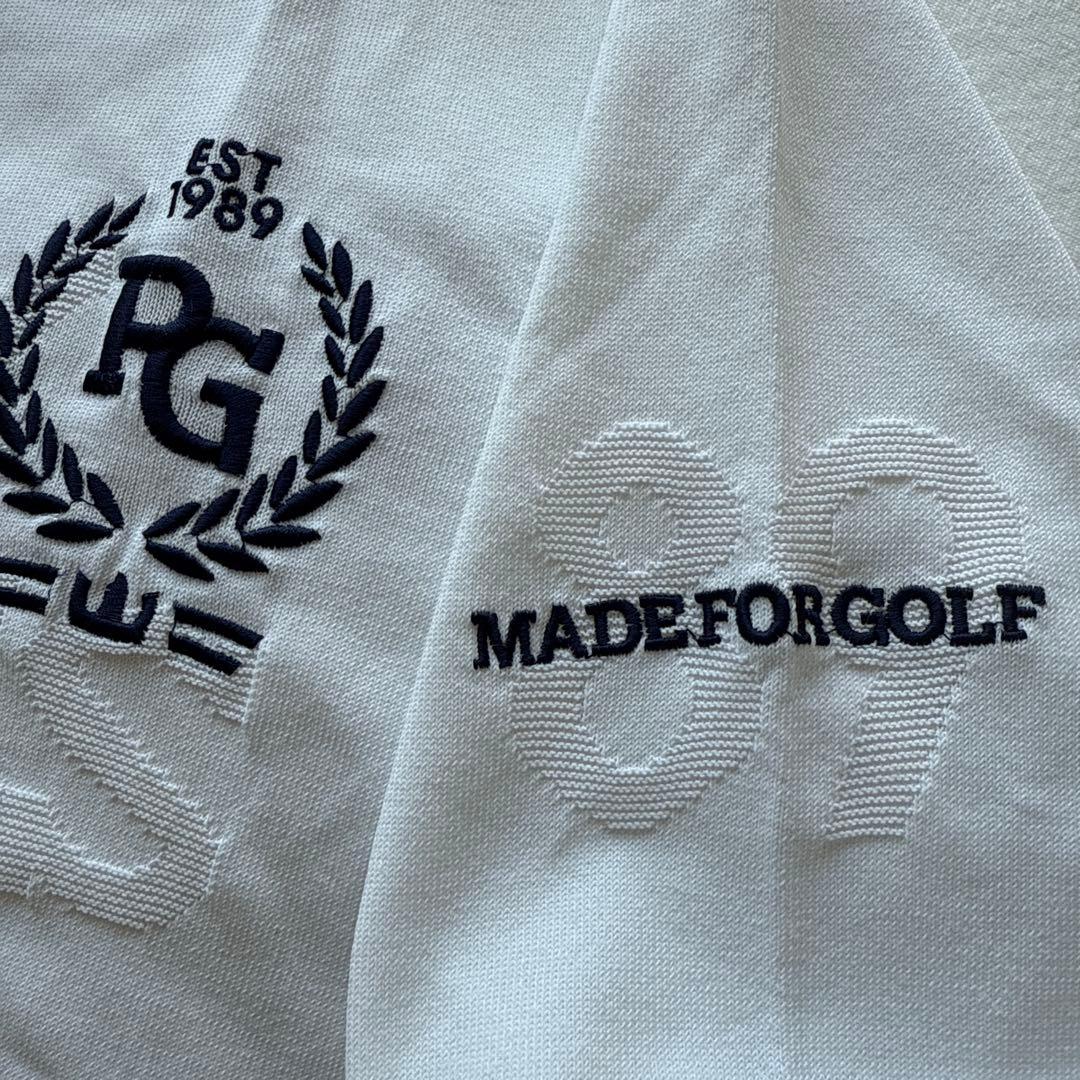 未使用級　パーリーゲイツ　ニット　セーター　白　ホワイト　4 M〜L相当　美品