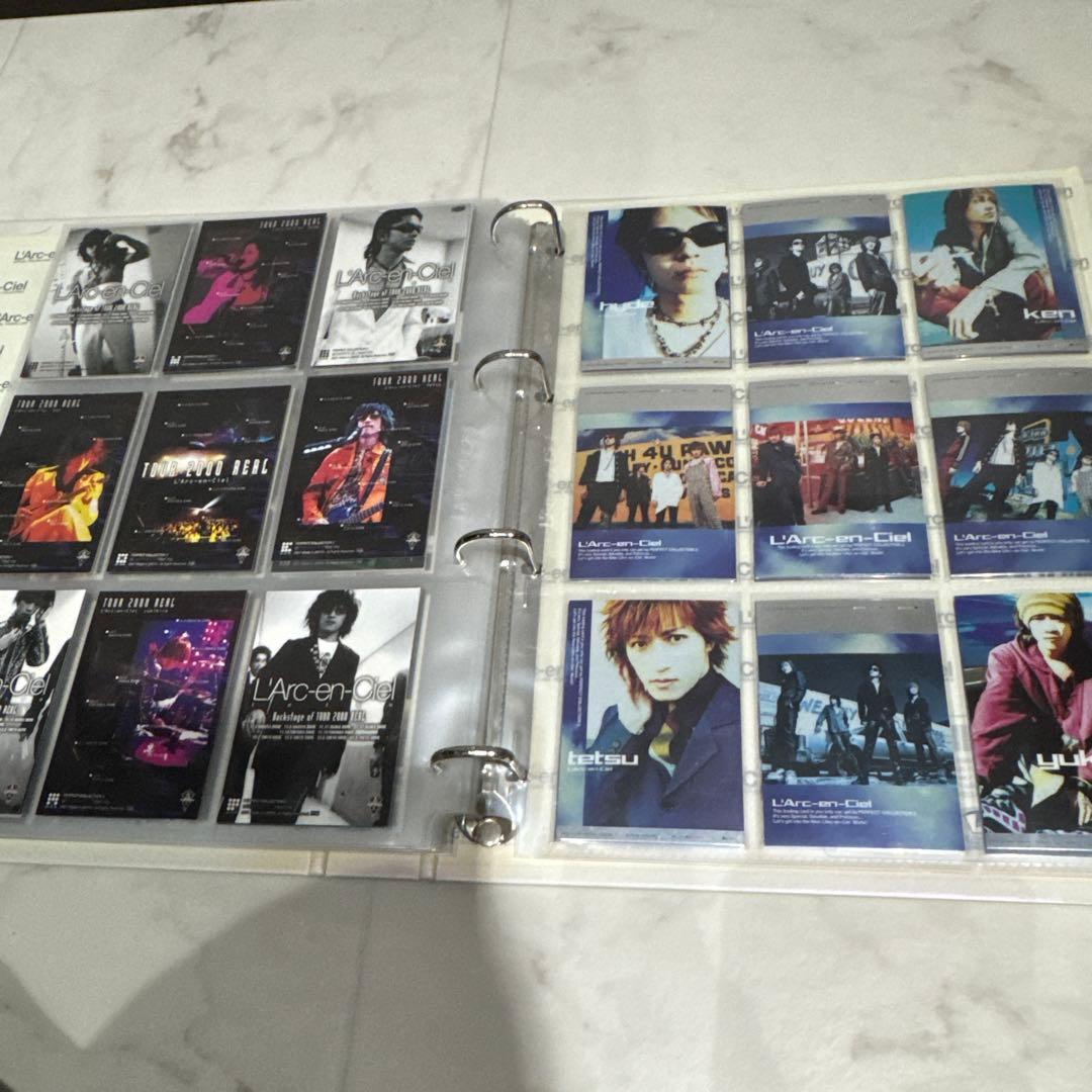 ラルク パーフェクトコレクション2 コンプリート hyde トレカ