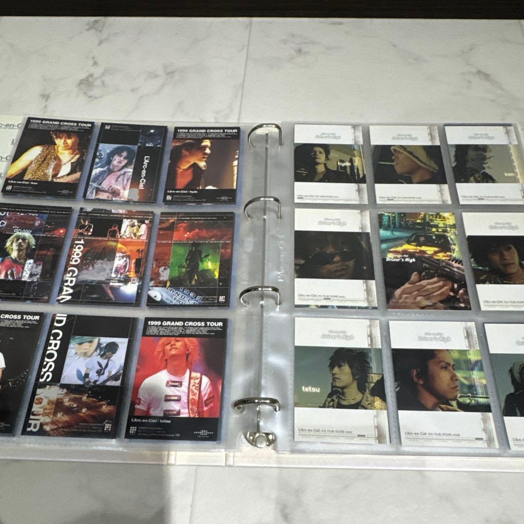 ラルク パーフェクトコレクション2 コンプリート hyde トレカ