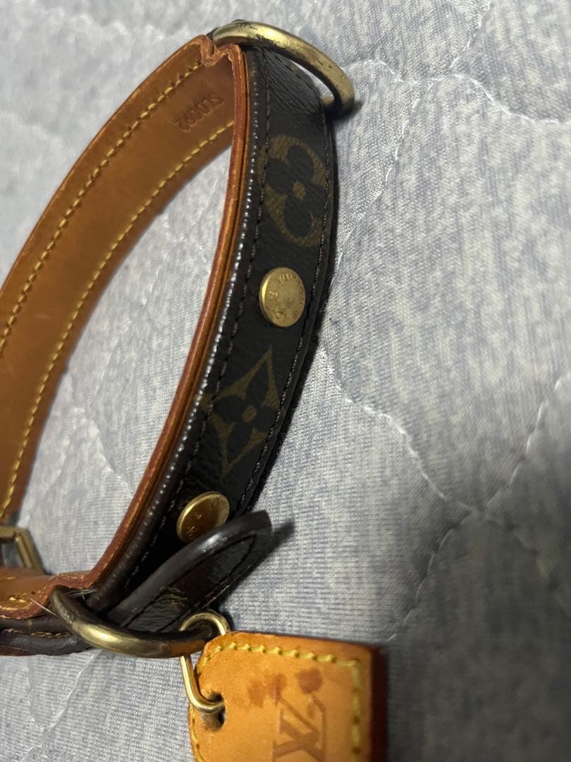 ルイ・ヴィトン ペット用　首輪　LV