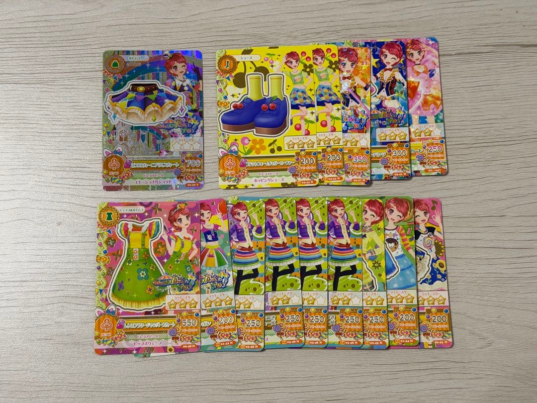 アイカツカード　まとめ売り