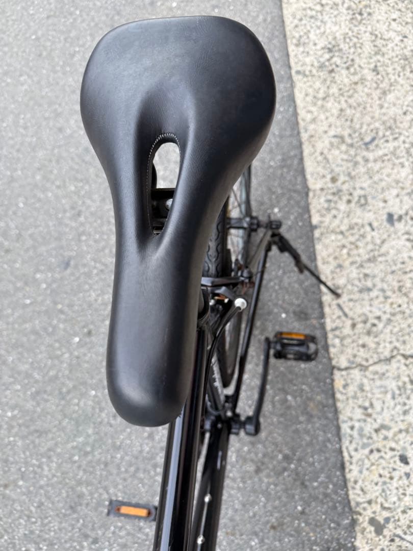 97 自転車 大阪市 【引取り限定】 28インチ 変速付き ロードバイク