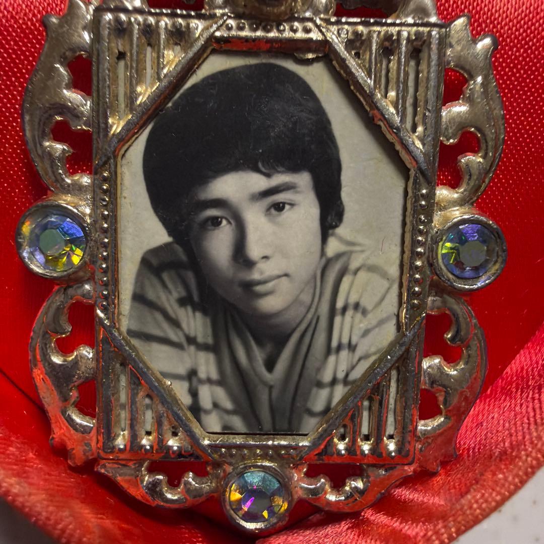 郷ひろみ Adrien Mann ハート型キーホルダー激レア