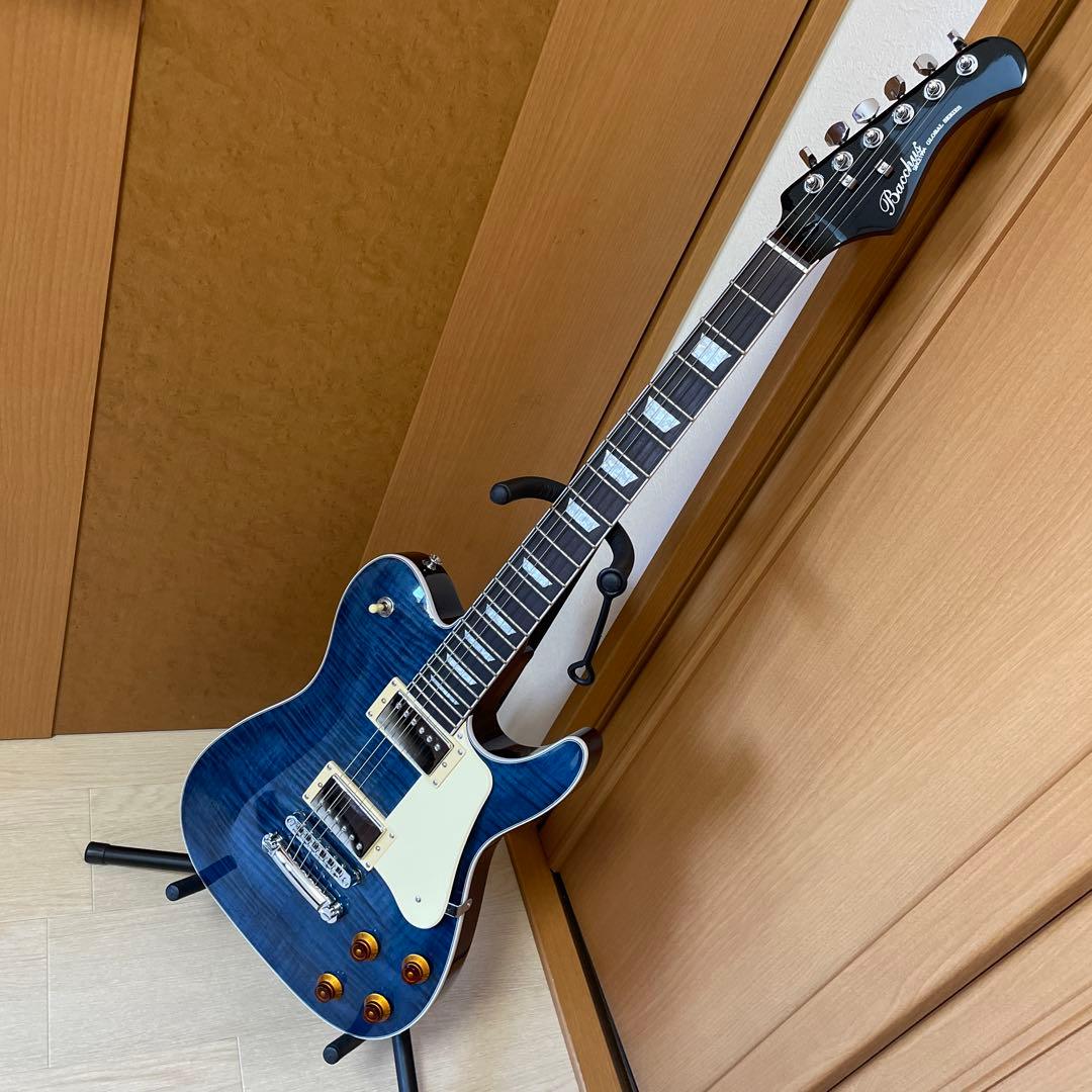 Bacchus baron-fm バロン ブルー st-blu テレキャスター