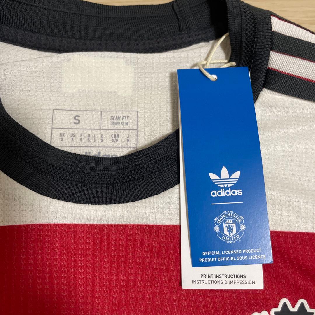 adidas マンチェスターユナイテッド　サッカーユニフォーム 長袖