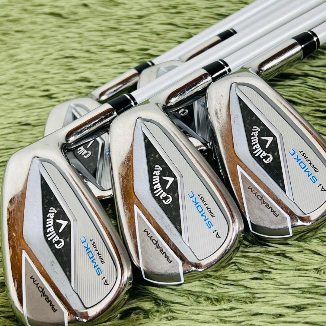 キャロウェイ Aiスモークマックスファスト アイアン5本セット レディースゴルフ