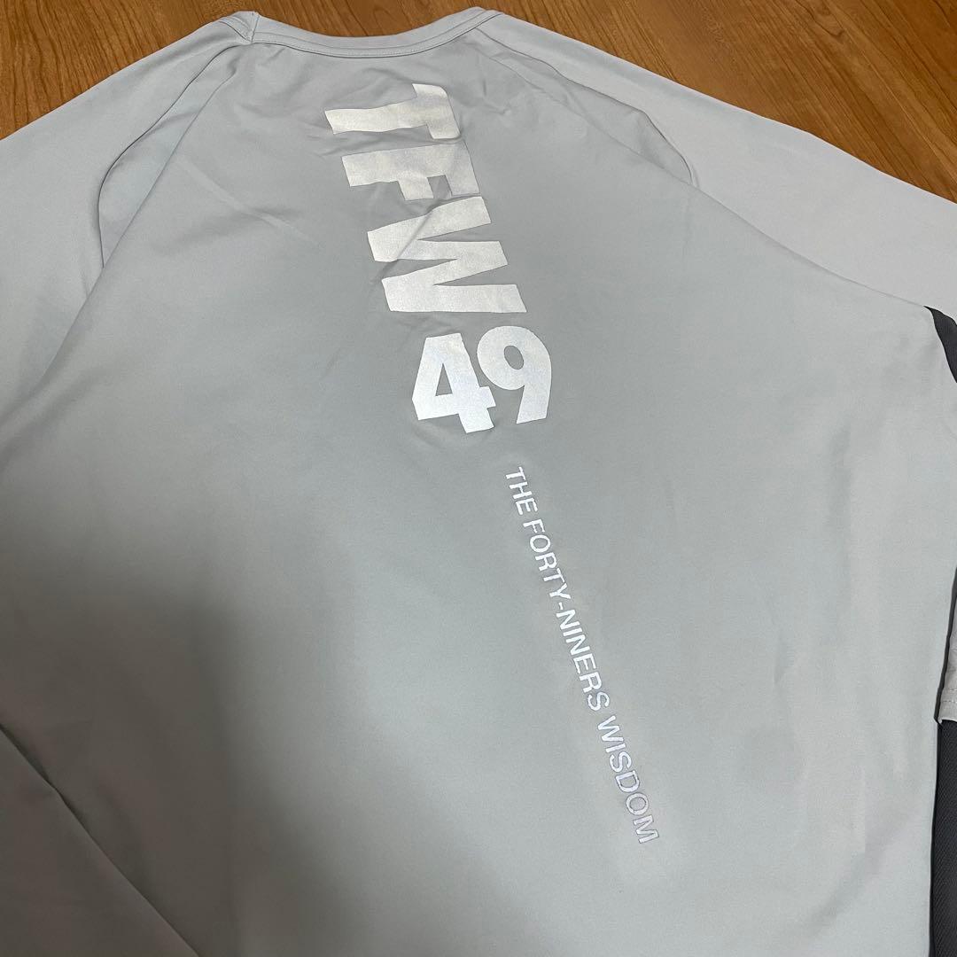 TFW49 ロングTシャツ ライトグレー　XL ゴルフ