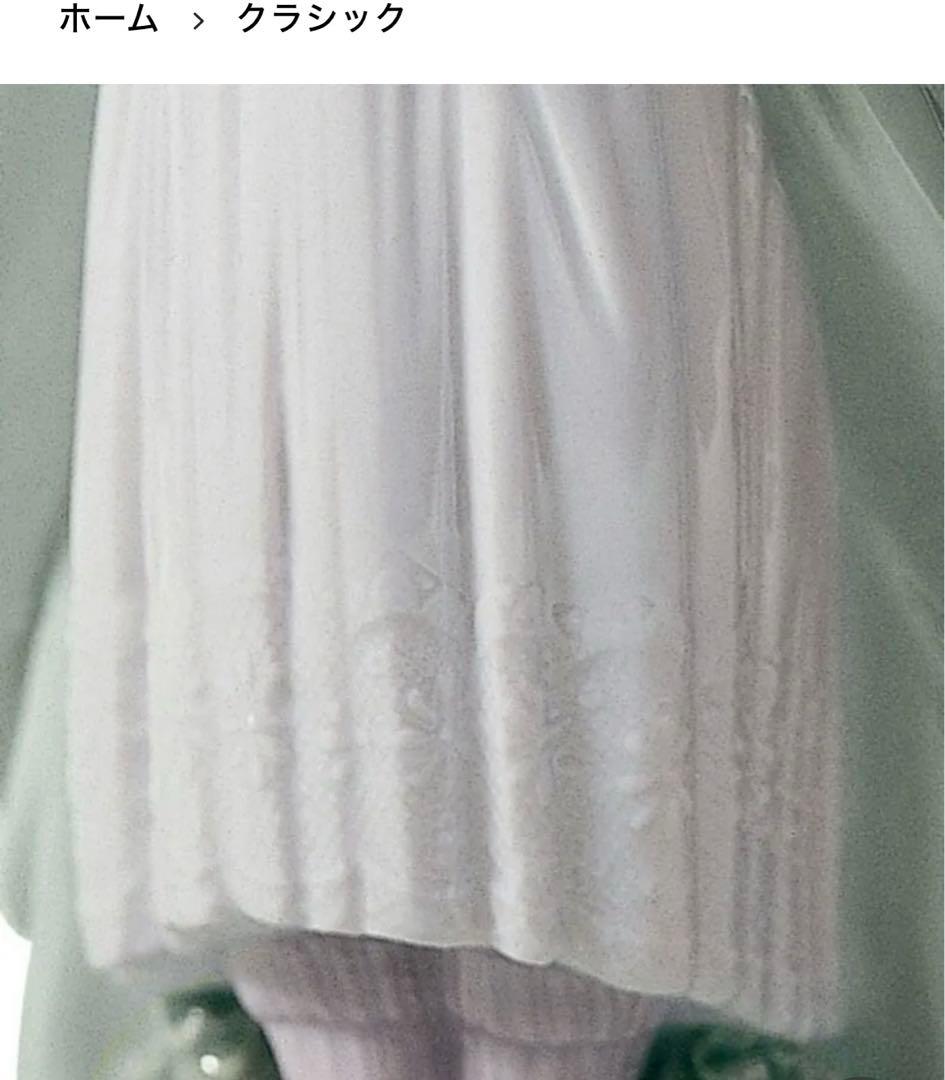 専用品です。Lladro 少女像 陶器製 約23cm 元箱付き