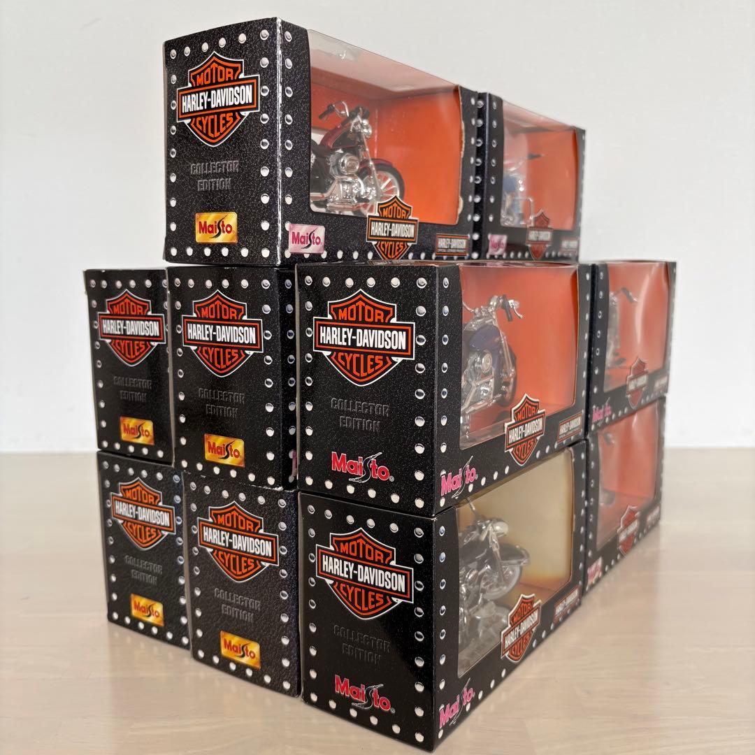 HARLY-DAVIDSON 1/18 ダイキャスト 13台セット