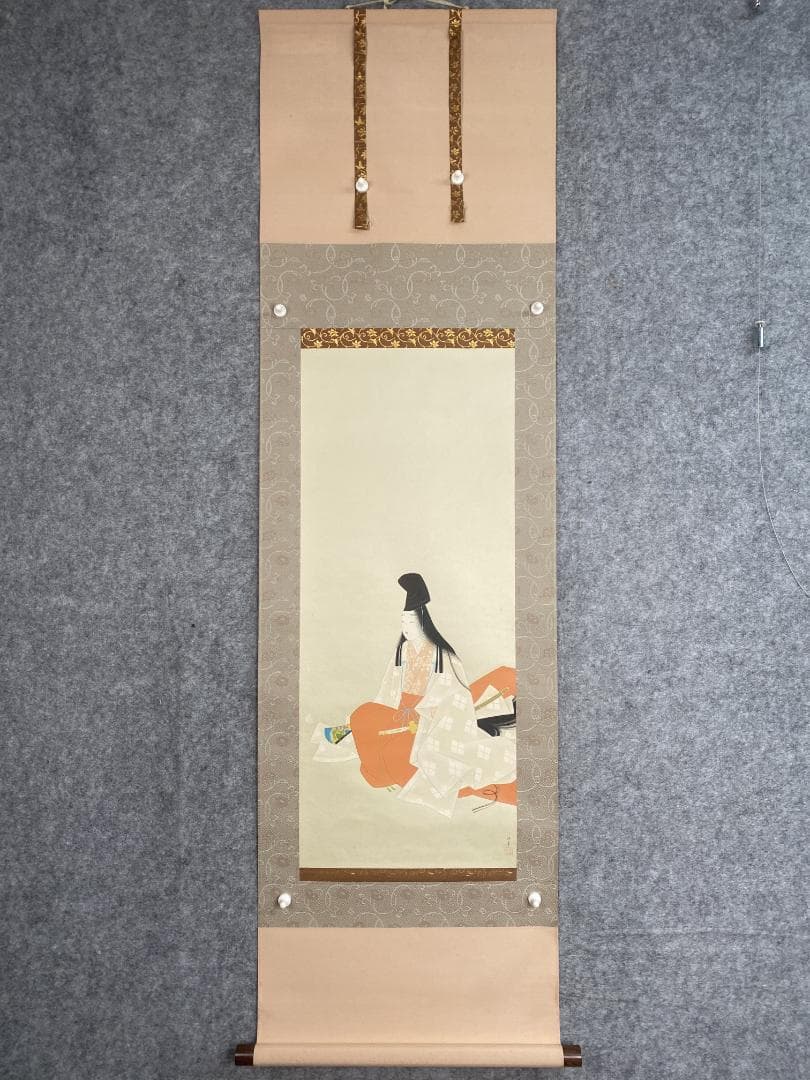 も*ル様 上村松園【複製】『静』限定33/200 美品 美人図 静御前 小学館