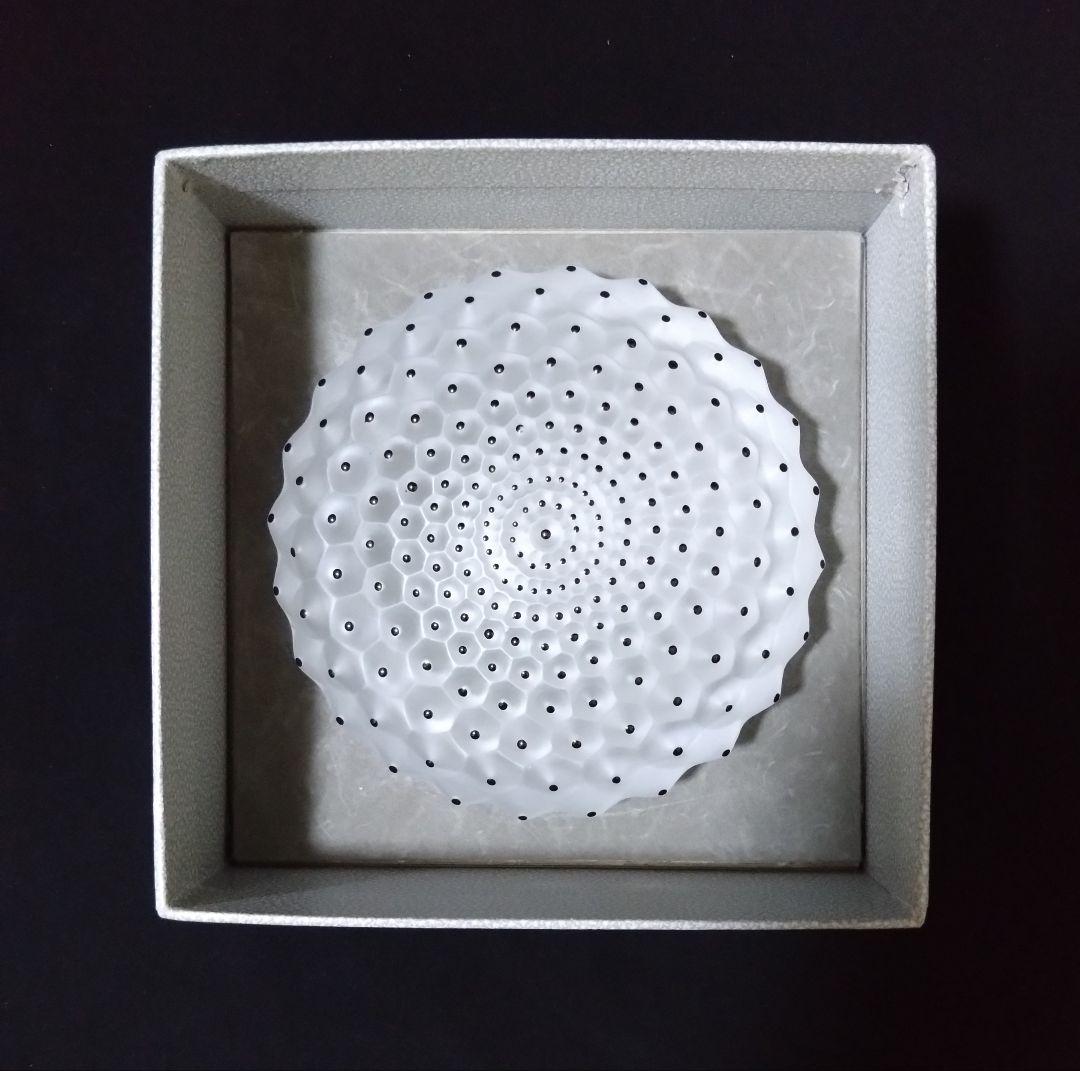 ルネ・ラリック　R LALIQUE 蓋物　小物入れ　パウダーボックス　未使用