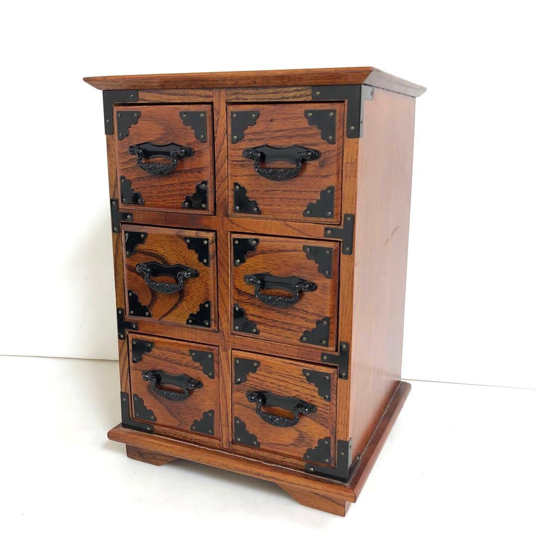 和箪笥　小箪笥　針箱　アンティーク　インテリア　和モダン