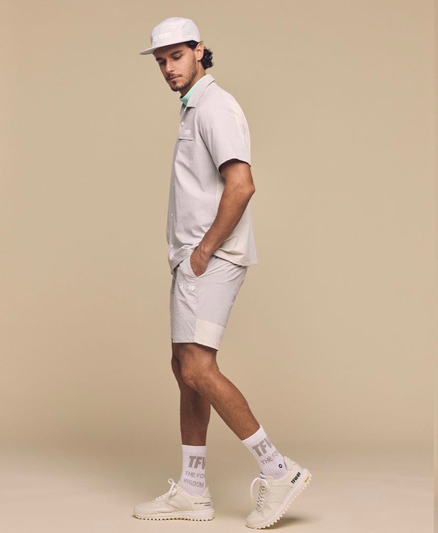 メンズウェア TFW49 25SS COMBINATION OPEN COLLAR SHIRT