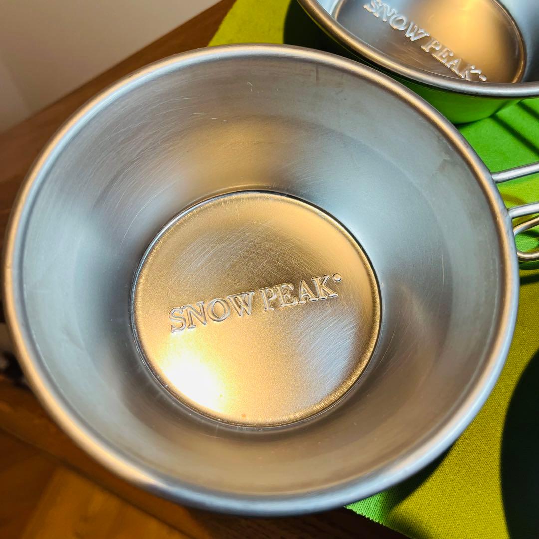 スノーピーク　旧ロゴ　シェラカップ