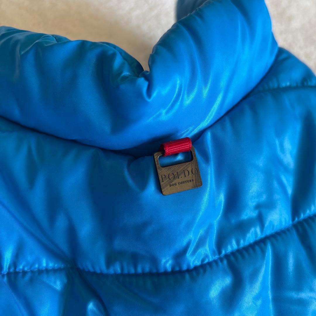 MONCLER 犬服 青 サイズ1 ダウンジャケット