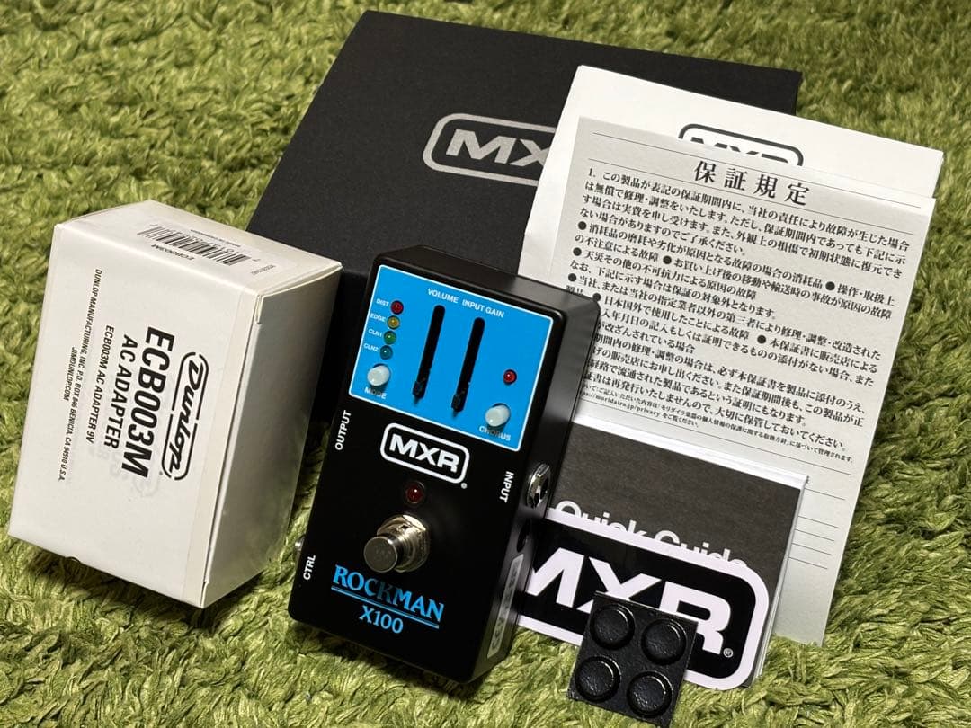 MXR ROCKMAN X100 新品同様 正規品 保証付き