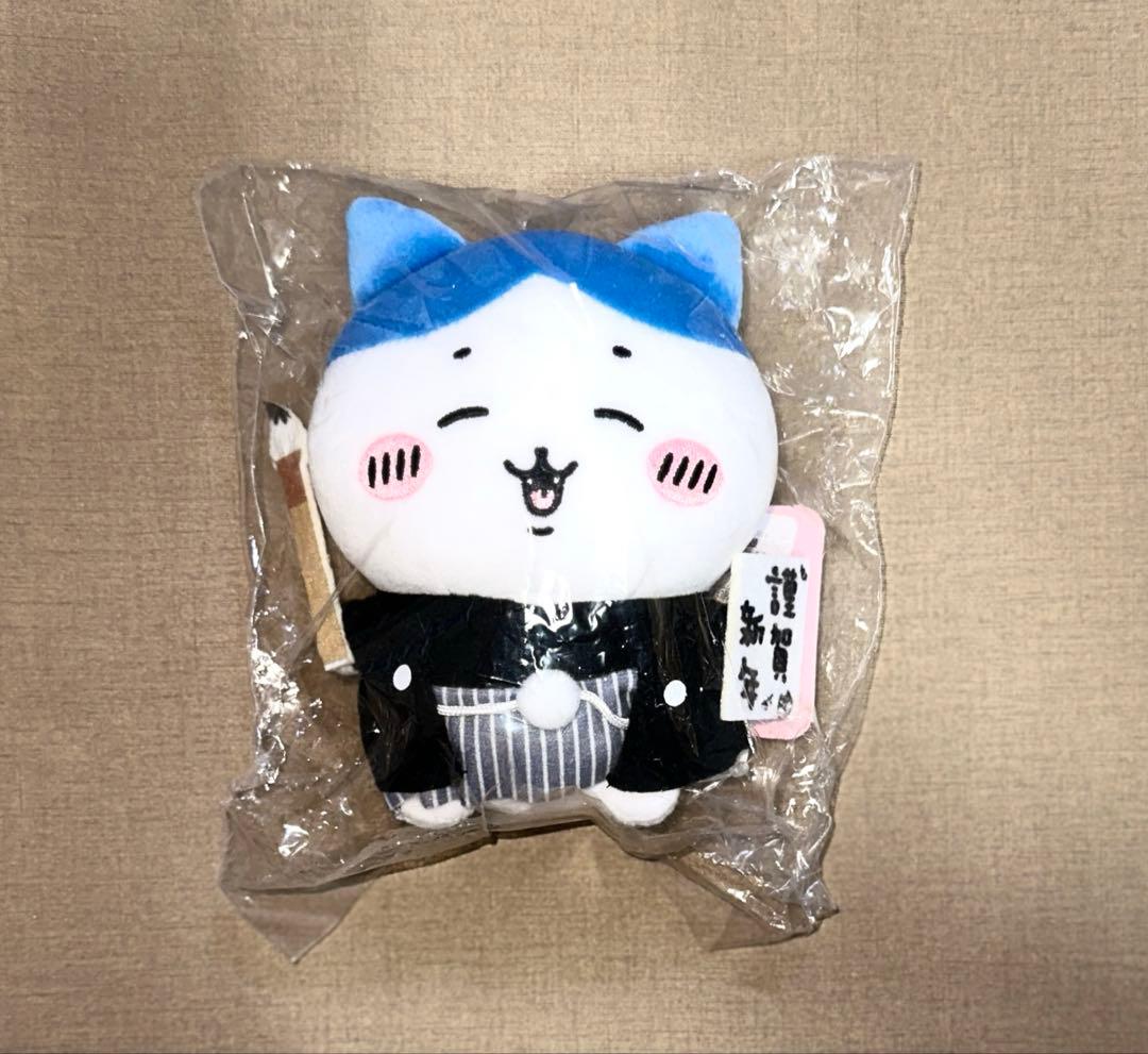 ちいかわ ぽてたまぬいぐるみ 正月 お正月 ハチワレ うさぎ　ぽてたま　招福