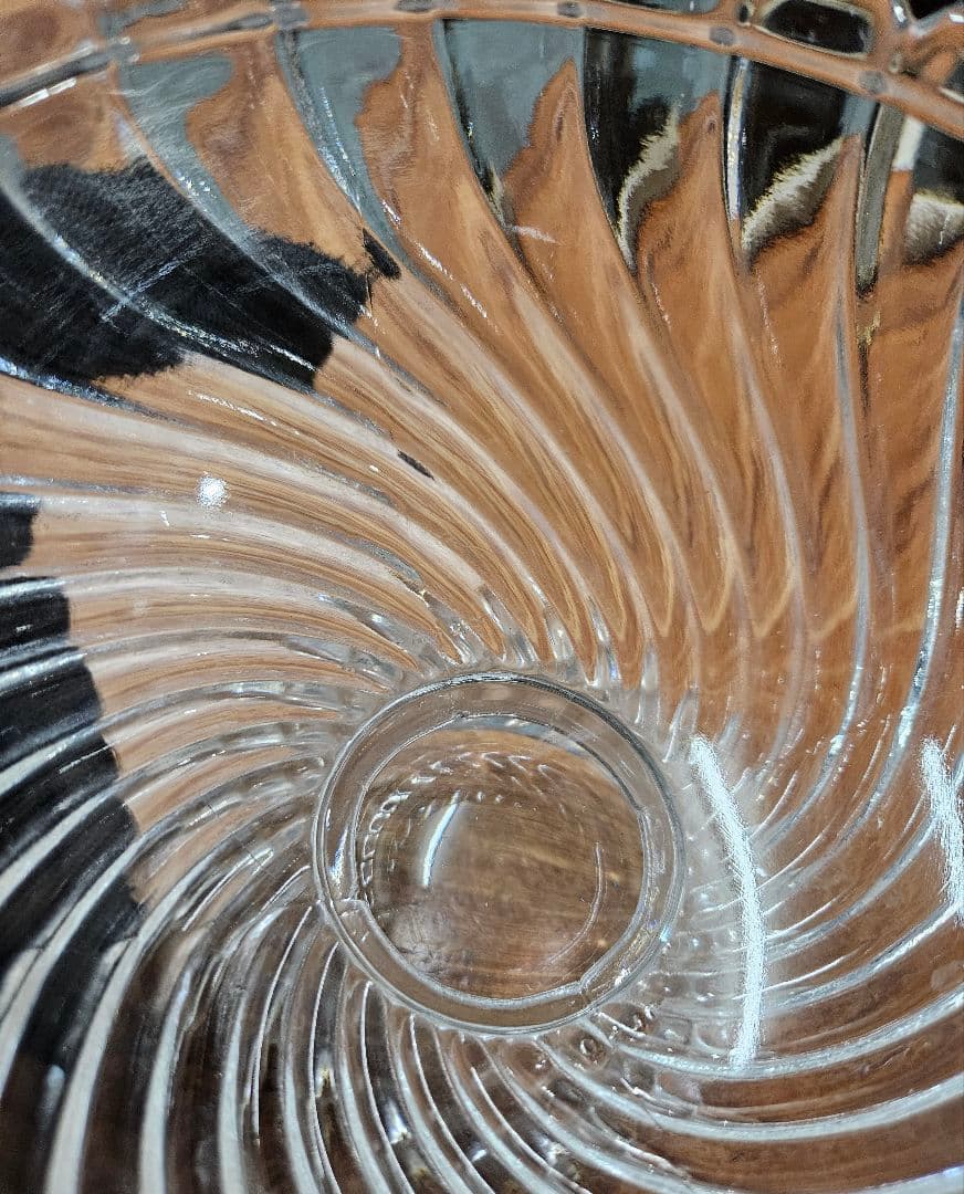 オールドバカラ BACCARAT バンブー ボンボニエール 蓋付き ポット