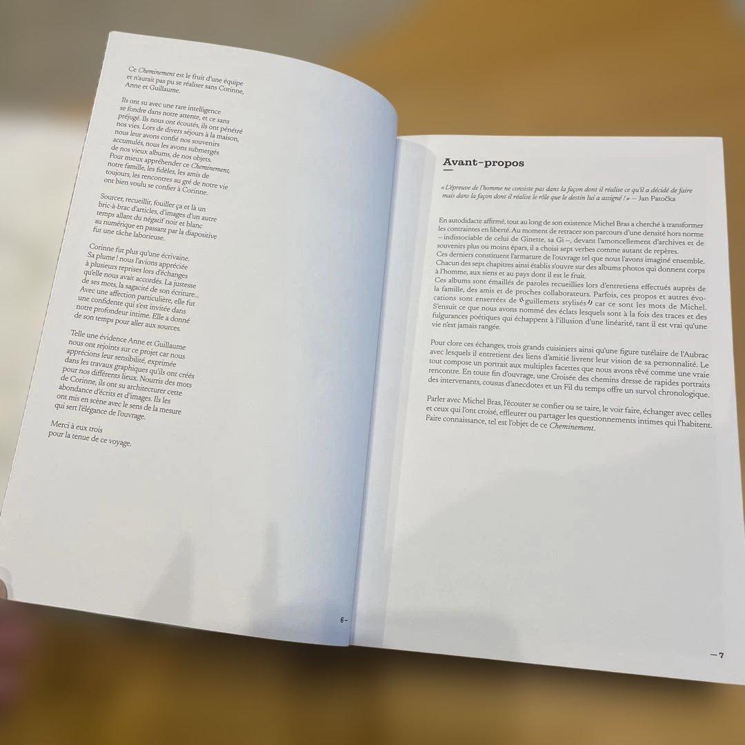 CHEMINEMENT – Michel Bras